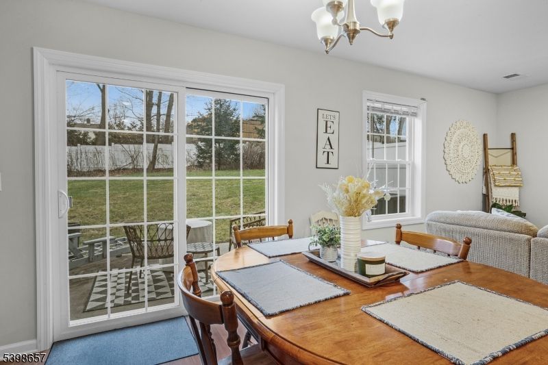 Chandelier, Dining room, Interior