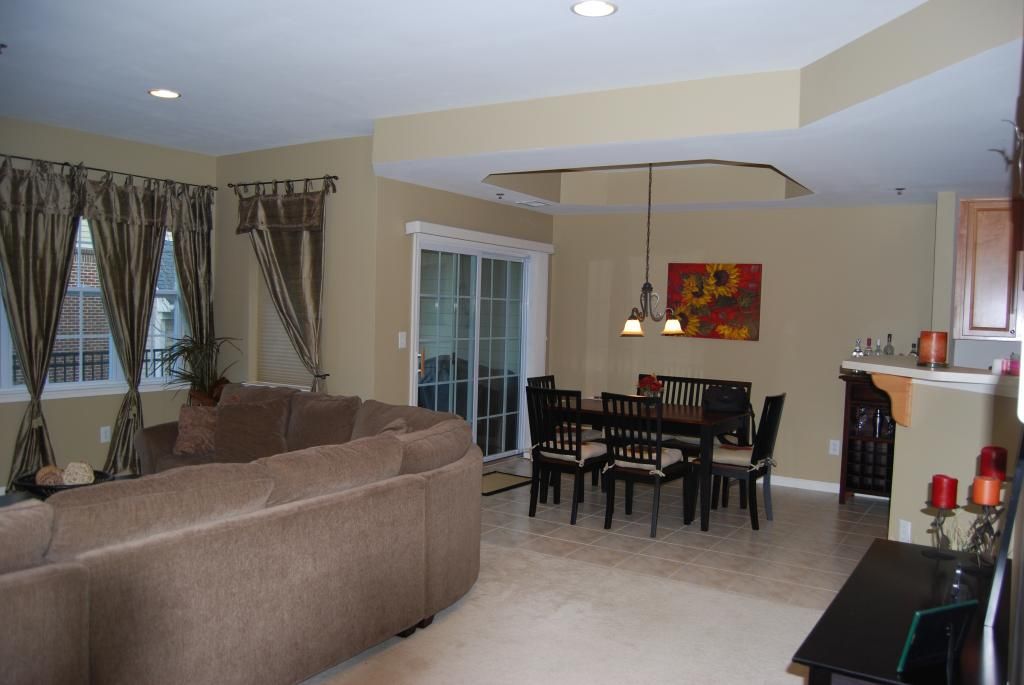 Dining room, Interior, Living room, Pendant Lights, Recessed Lighting