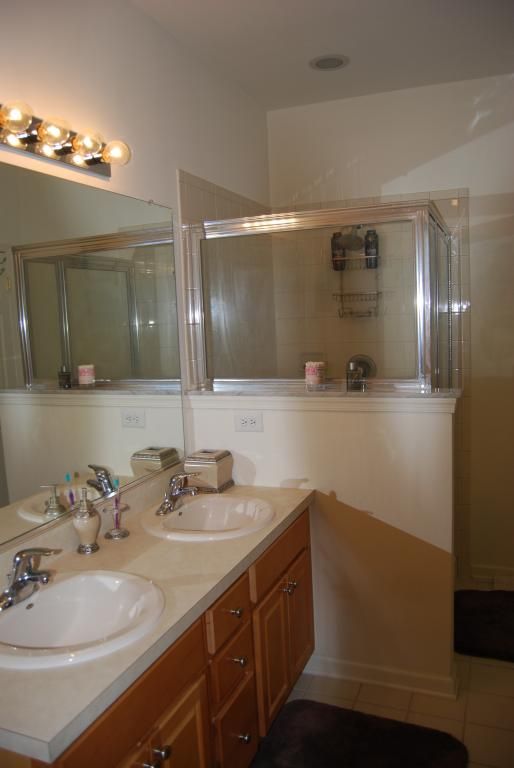 Bathroom, Dual Sink Vanities, Glass Shower, Interior