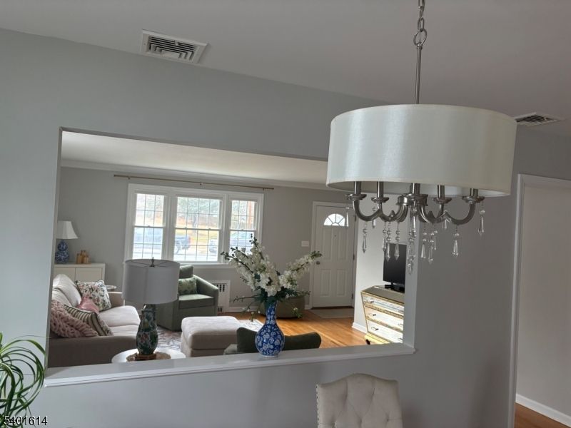 Chandelier, Interior, Living room, Wood Texture Flooring