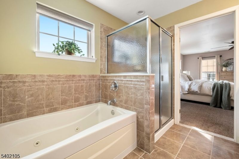 Bathroom, Bedroom, Glass Shower, Interior