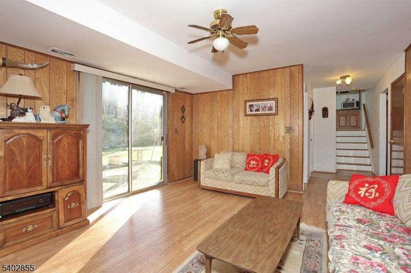 Interior, Living room, Wood Texture Flooring, Wooden Walls