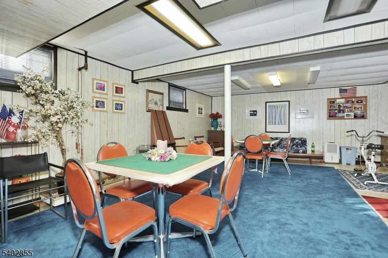 Dining room, Interior, Wooden Walls