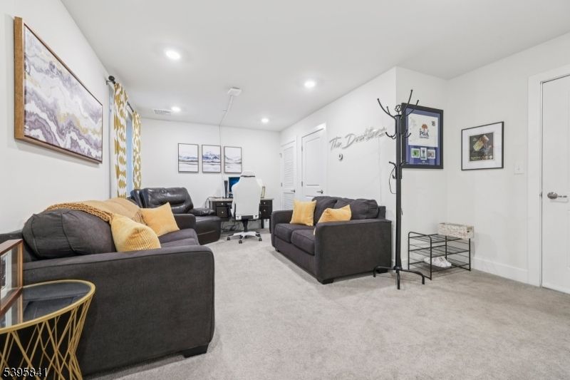 Home Office, Interior, Living room, Recessed Lighting