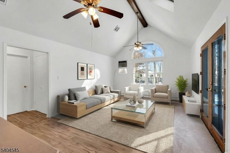 Interior, Living room, Wooden Beams, Wood Texture Flooring
