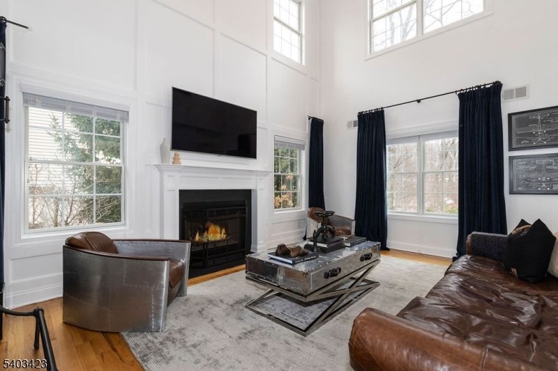 Fireplace, Interior, Living room, Wood Texture Flooring