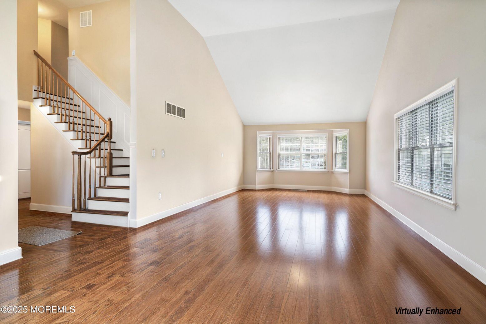 Empty room, Interior, Wood Texture Flooring