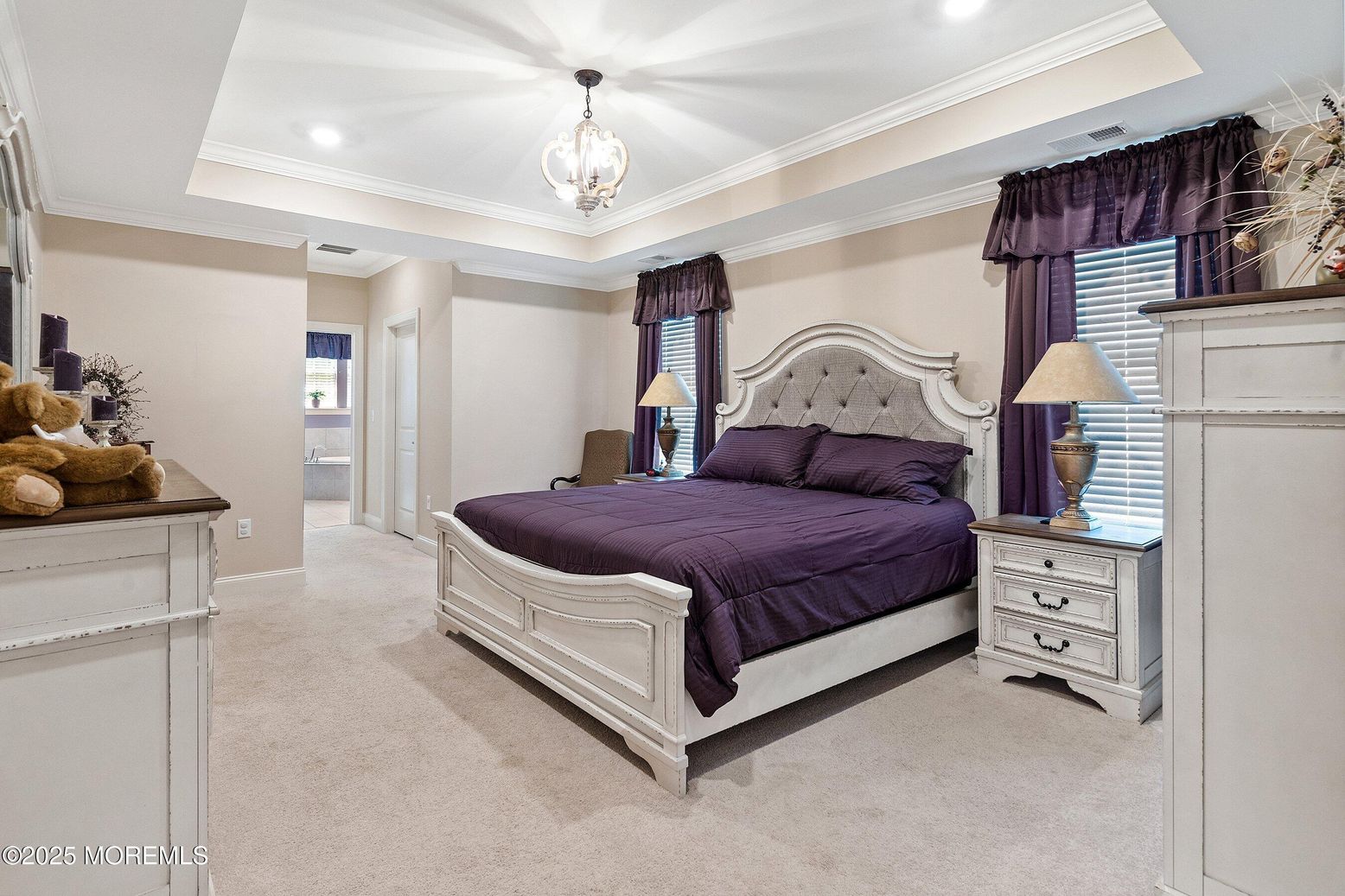 Bedroom, Interior, Pendant Lights, Recessed Lighting