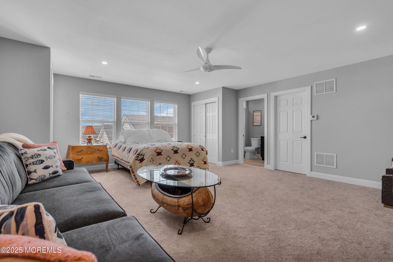 Bedroom, Interior, Living room, Recessed Lighting
