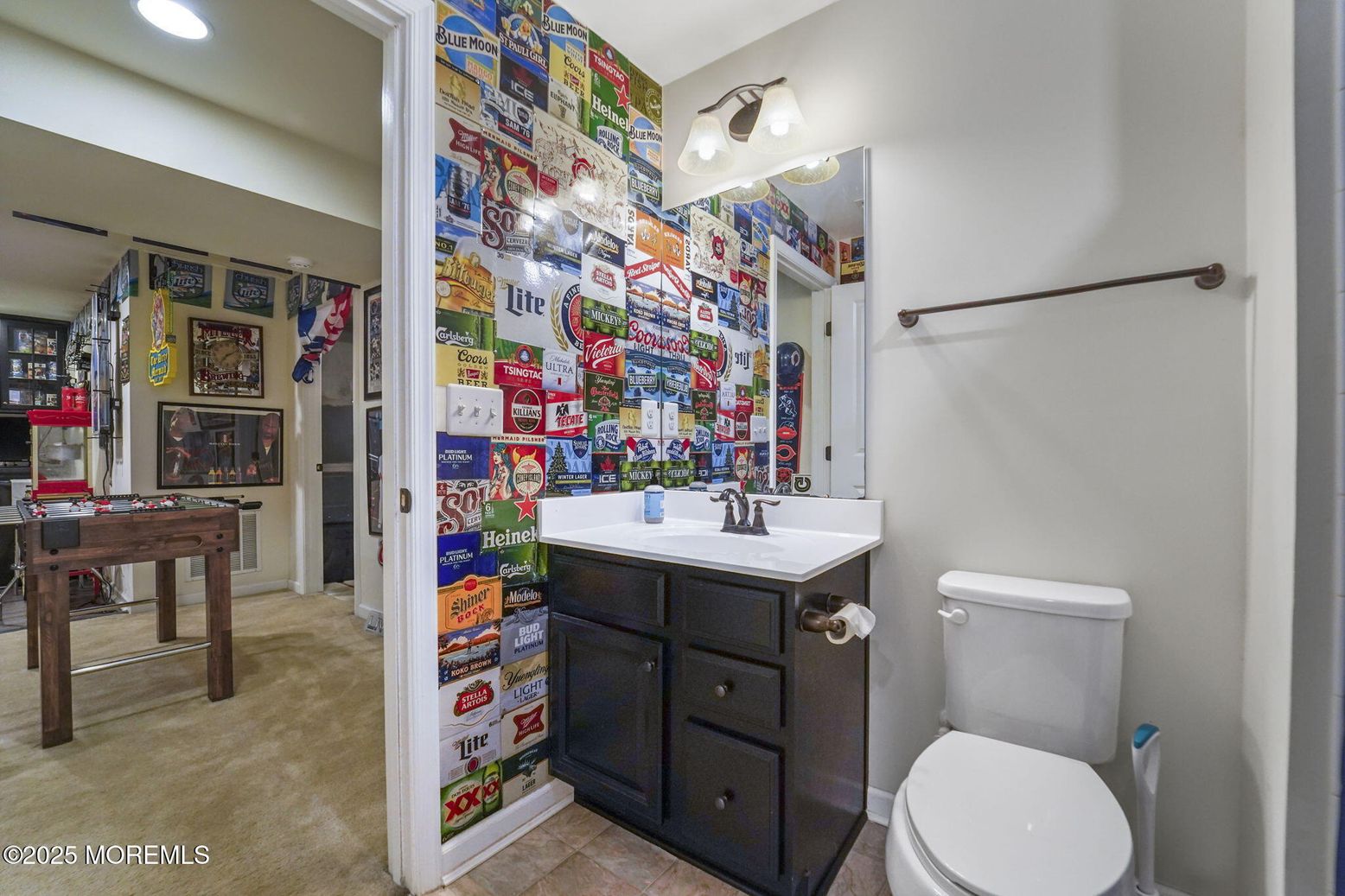 Bathroom, Interior, Recessed Lighting