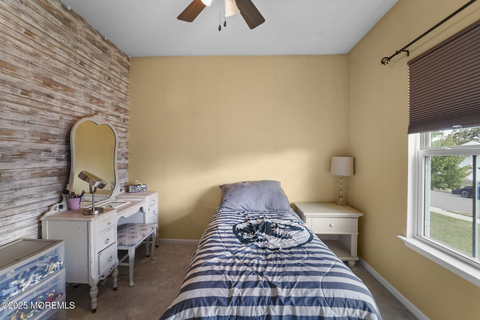 Bedroom, Home Office, Interior, Stone Walls