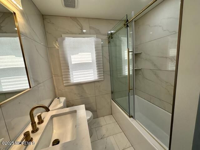 Bathroom, Glass Shower, Interior, Marble, Marble Walls