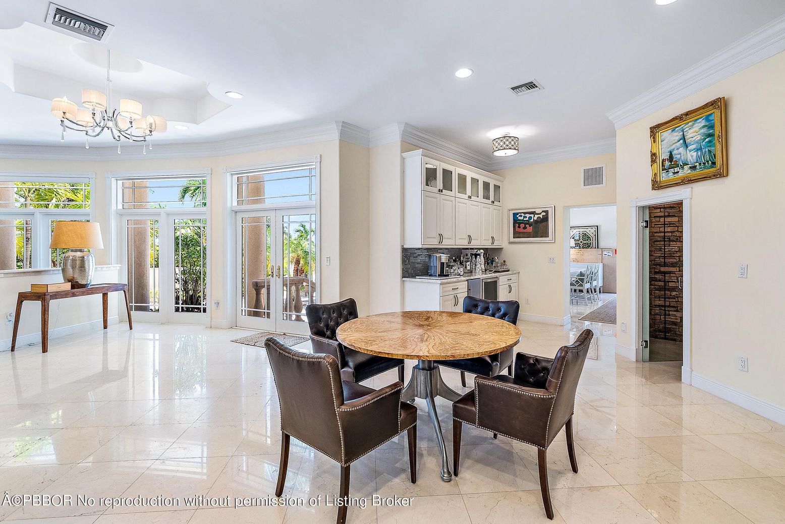 Chandelier, Dining room, Interior, Recessed Lighting