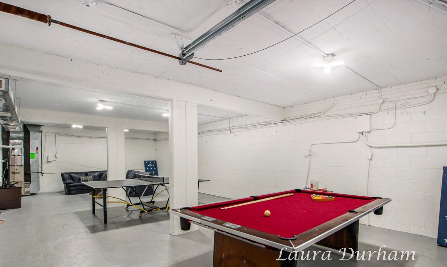 Billiard Table, Game Room, Interior