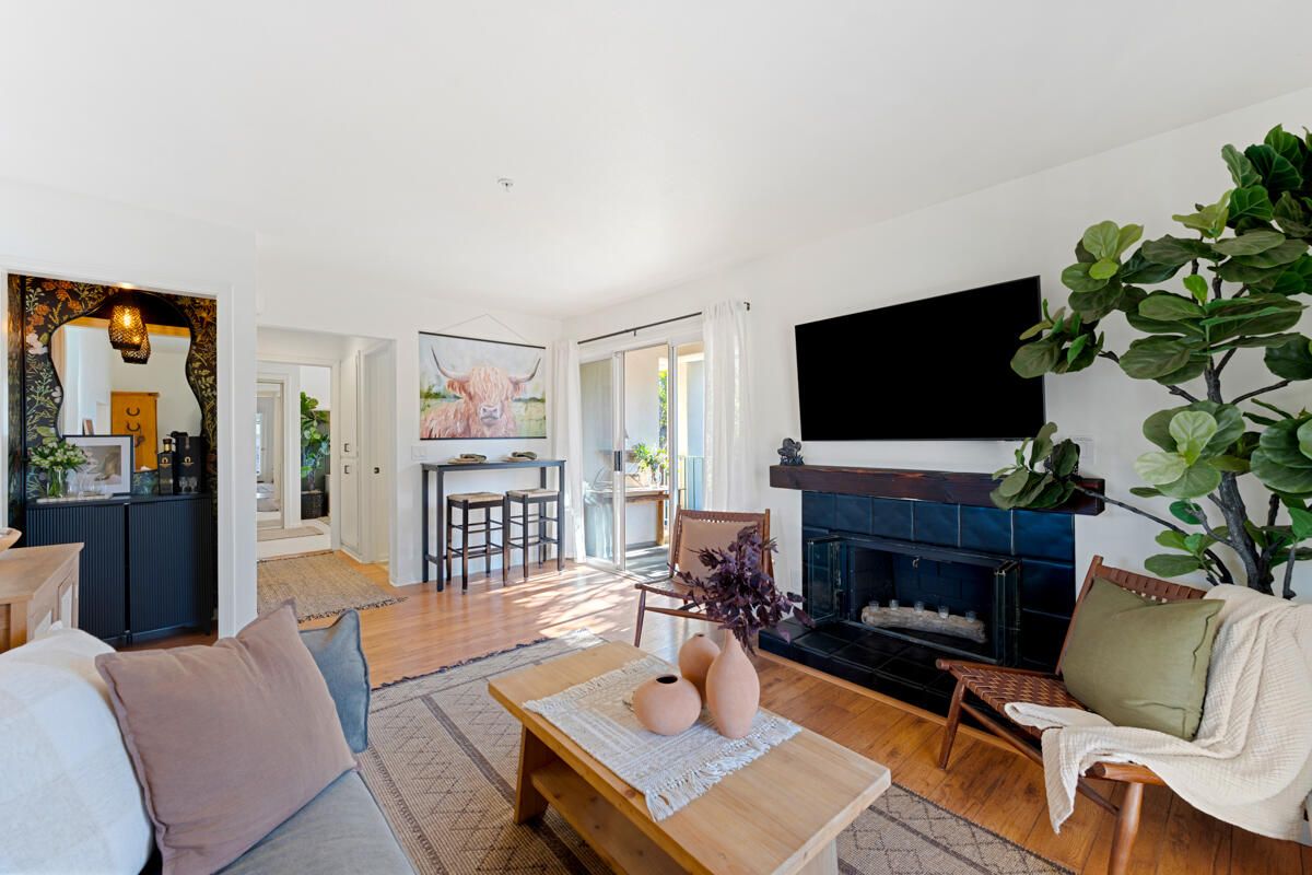 Fireplace, Interior, Living room, Wood Texture Flooring