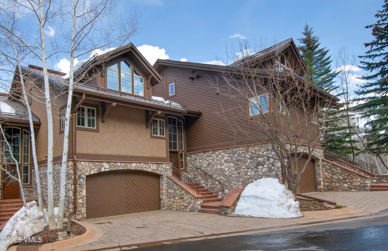 Attached, Exterior, Facade, Log Home