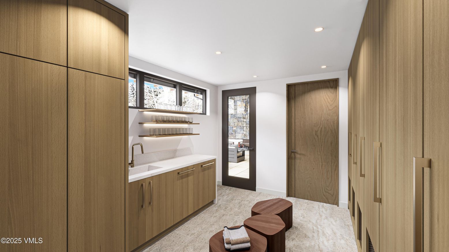 Bathroom, Interior, Recessed Lighting