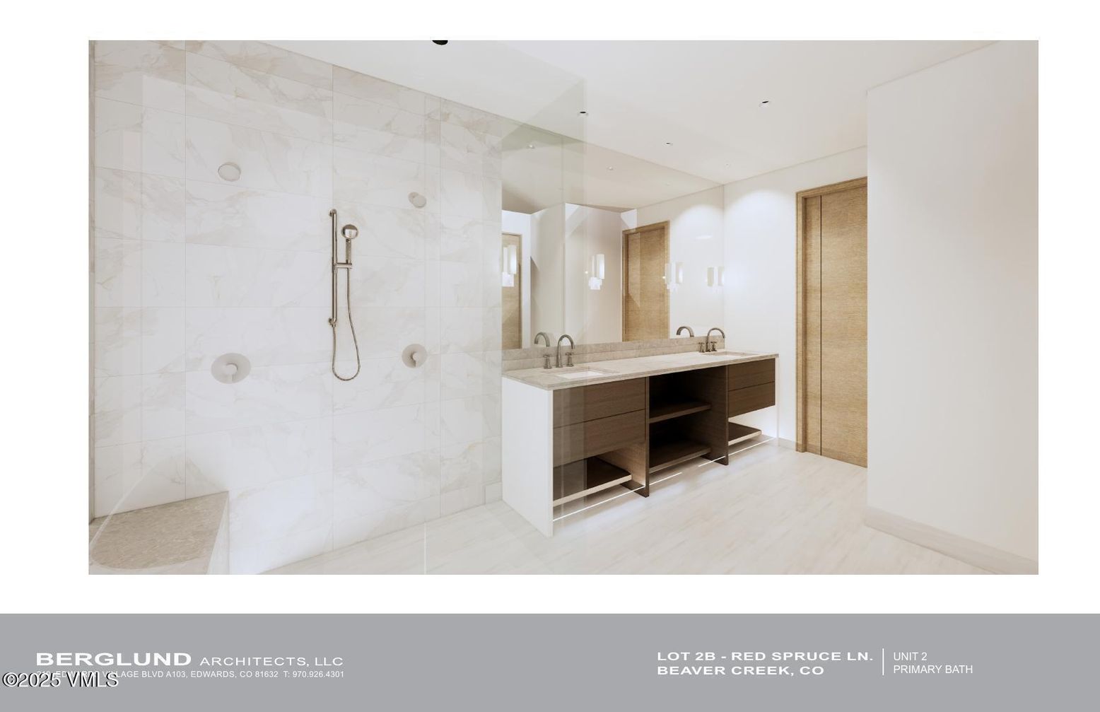 Bathroom, Glass Shower, Interior, Marble Walls, Recessed Lighting