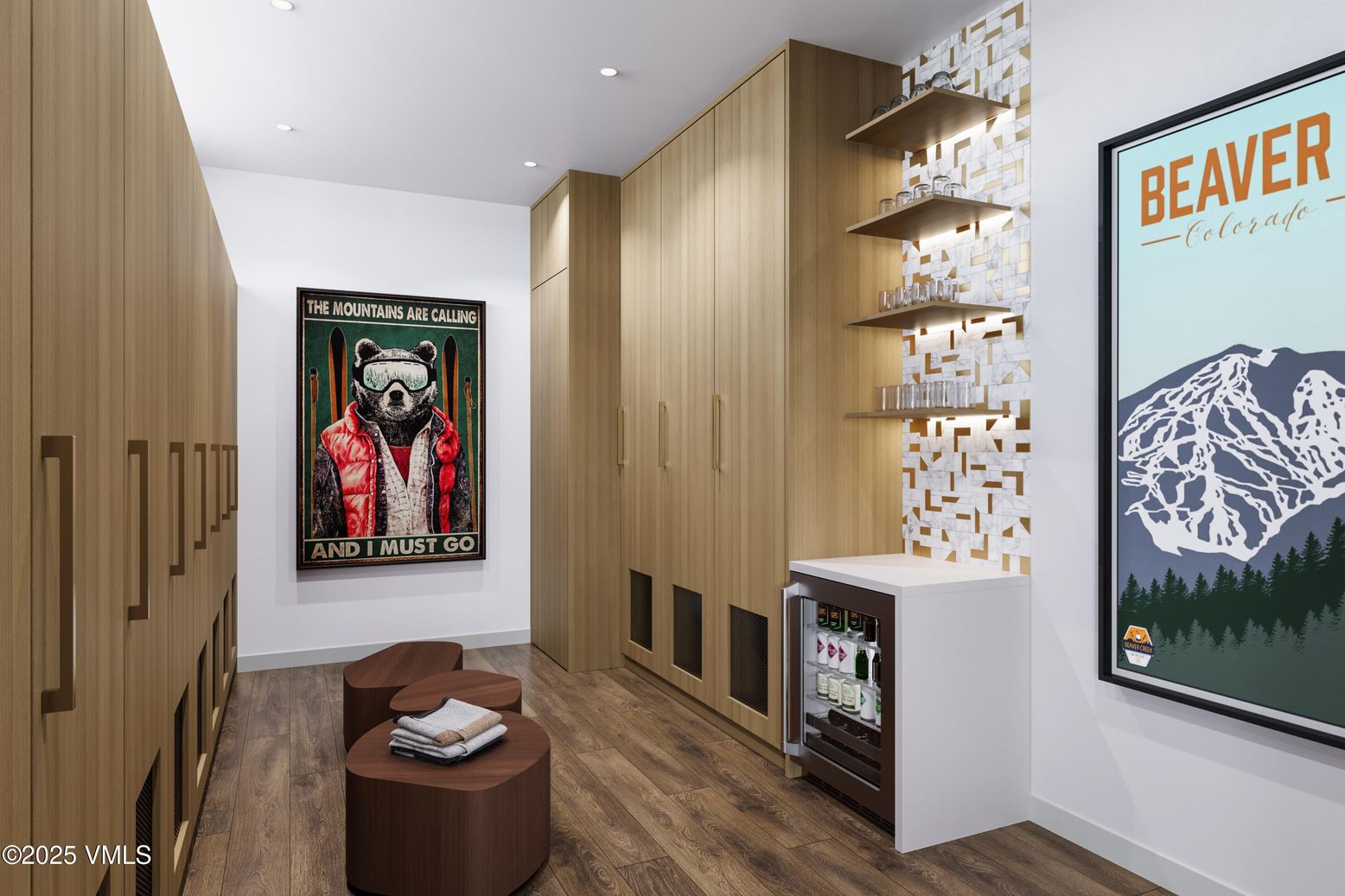 Interior, Recessed Lighting, Wood Texture Flooring