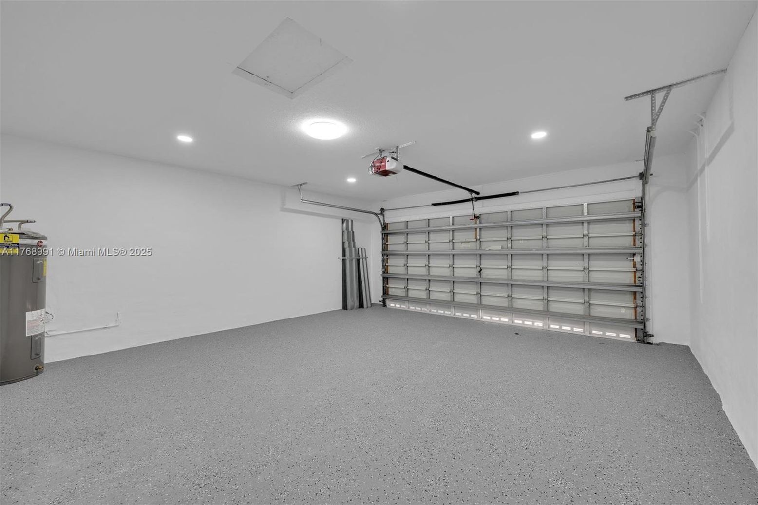 Garage, Interior, Recessed Lighting