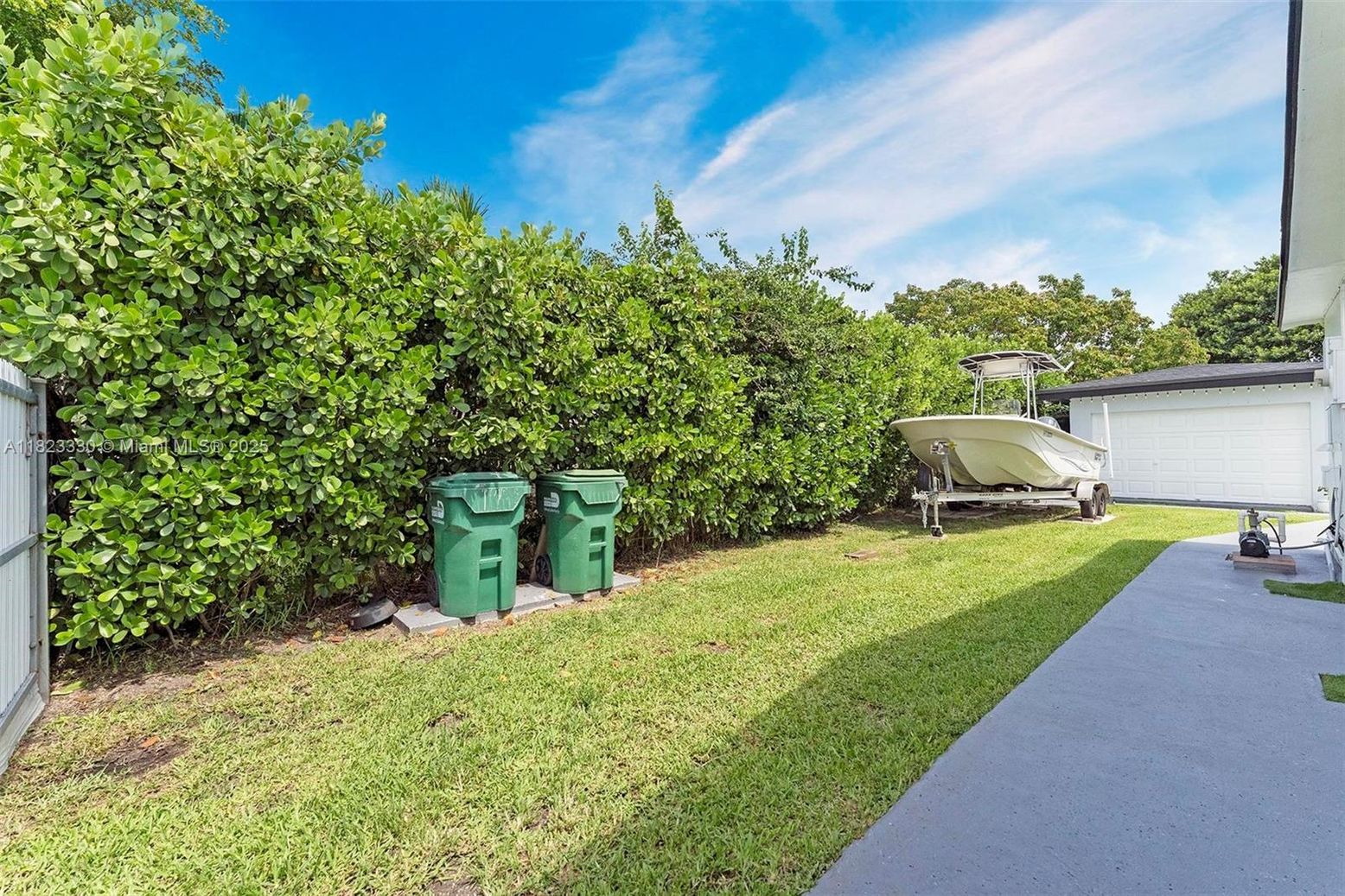 Backyard, Detached Garage, Exterior