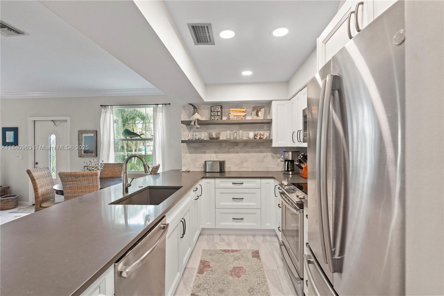 Interior, Kitchen, Recessed Lighting, Stainless Steel Appliances