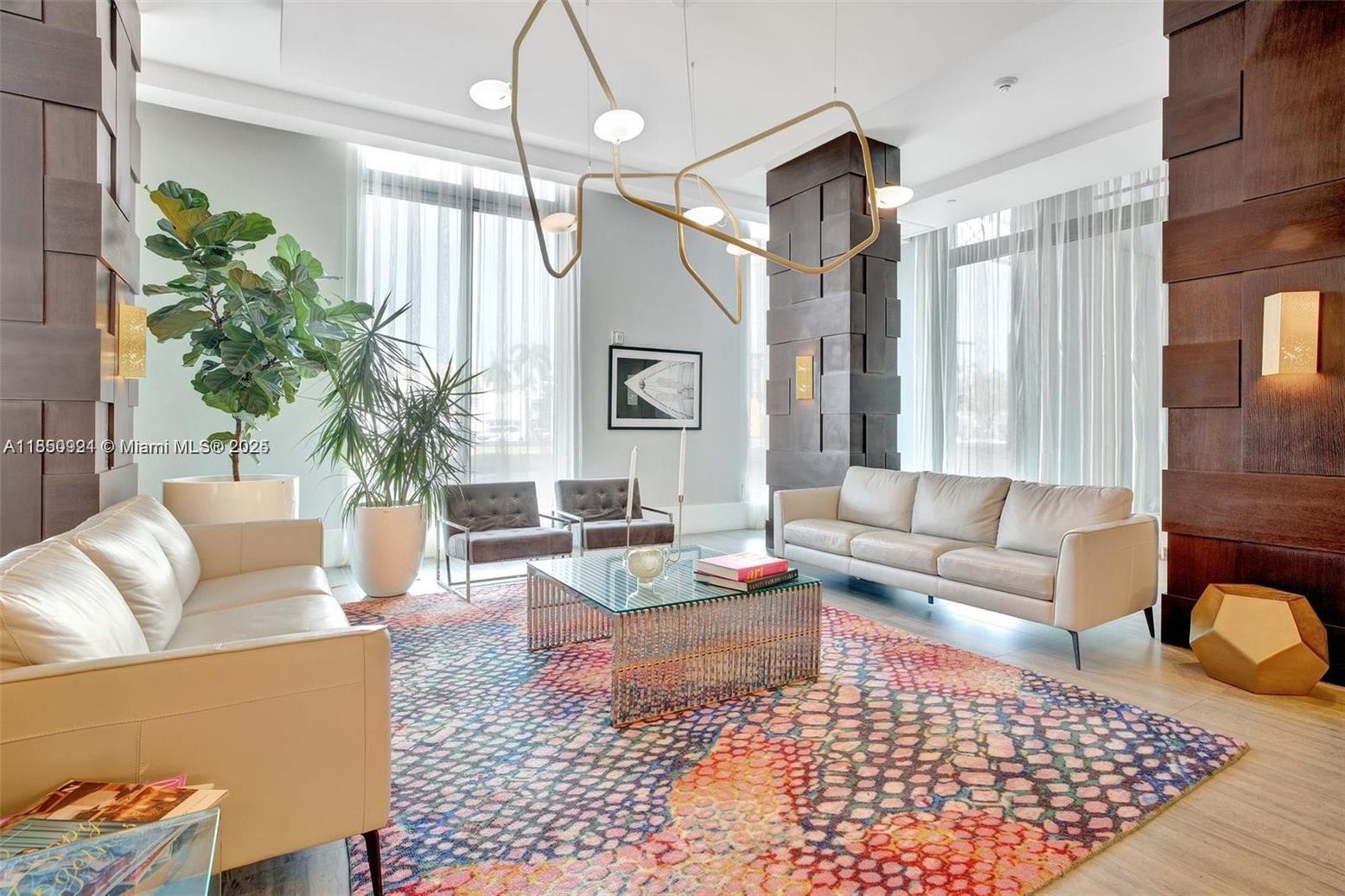 Interior, Living room, Pendant Lights, Wood Texture Flooring