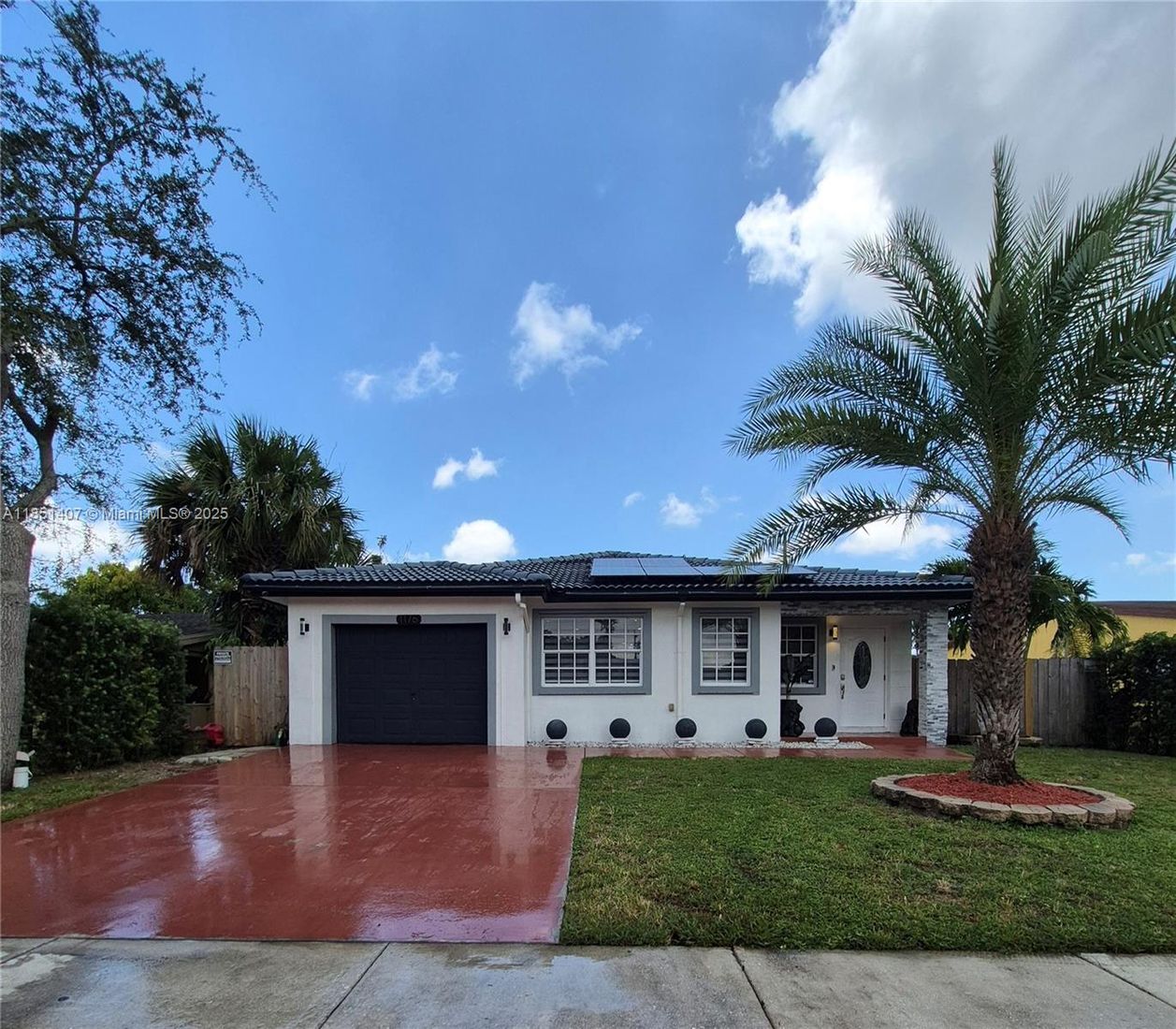 Attached, Backyard, Exterior, Facade, Solar Panels, Ranch