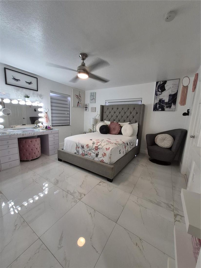 Bedroom, Interior, Marble