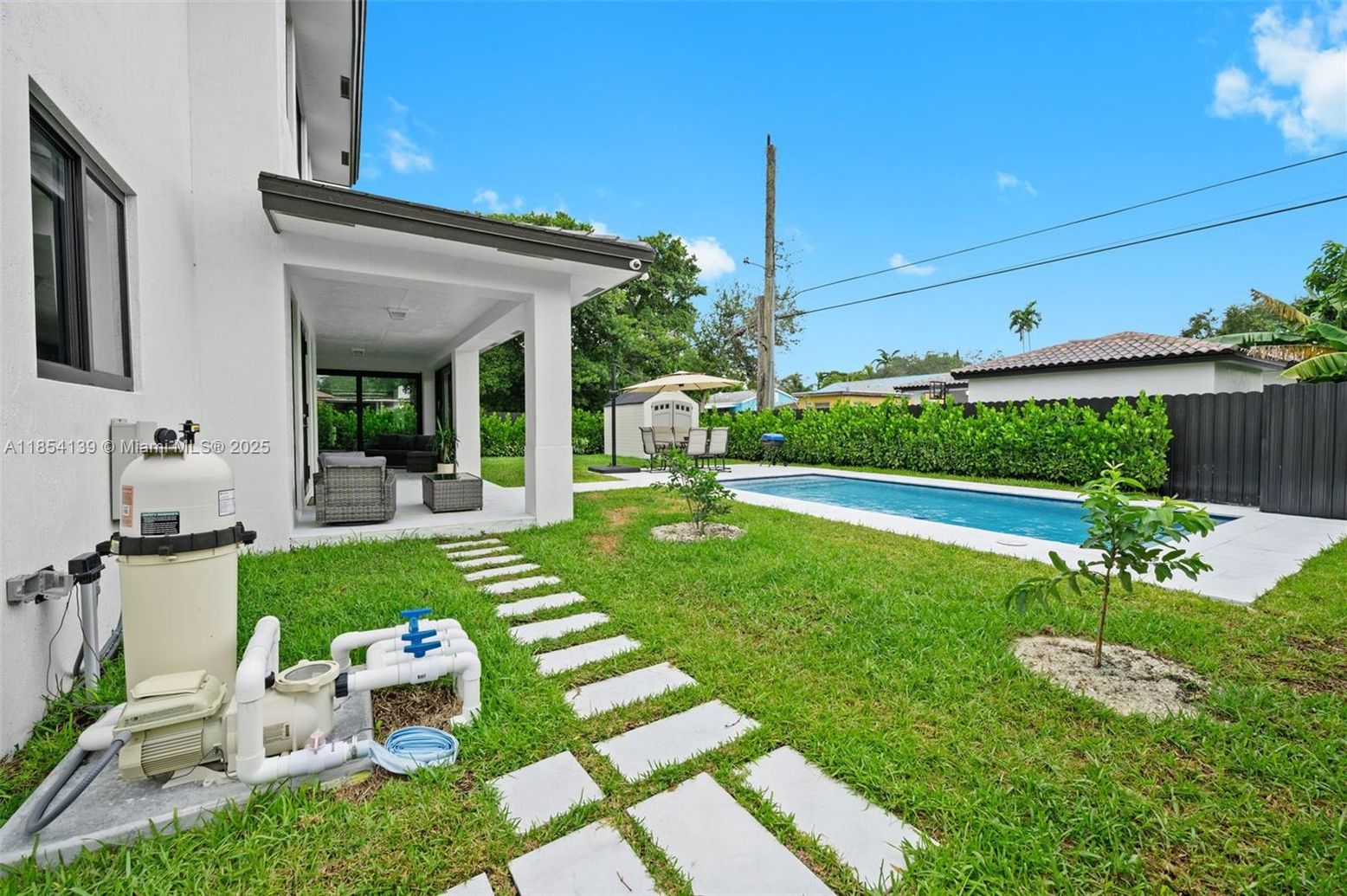 Backyard, Exterior, Pool