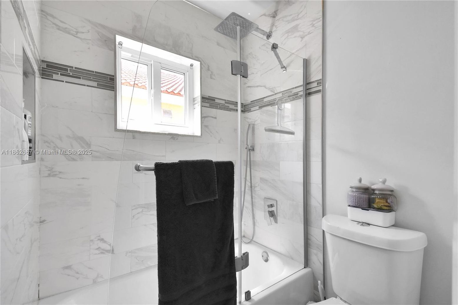 Bathroom, Glass Shower, Interior, Marble Walls