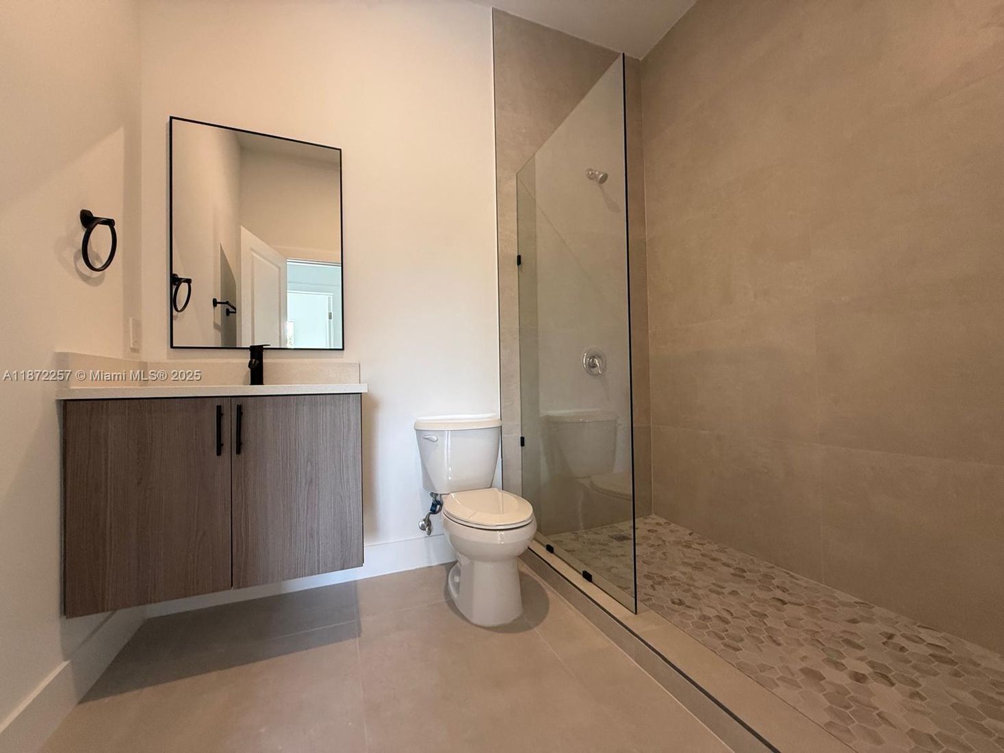 Bathroom, Glass Shower, Interior