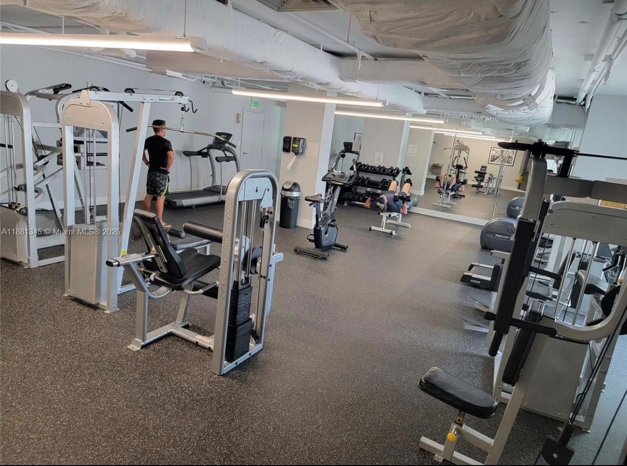 Fitness Equipment, Gym, Interior