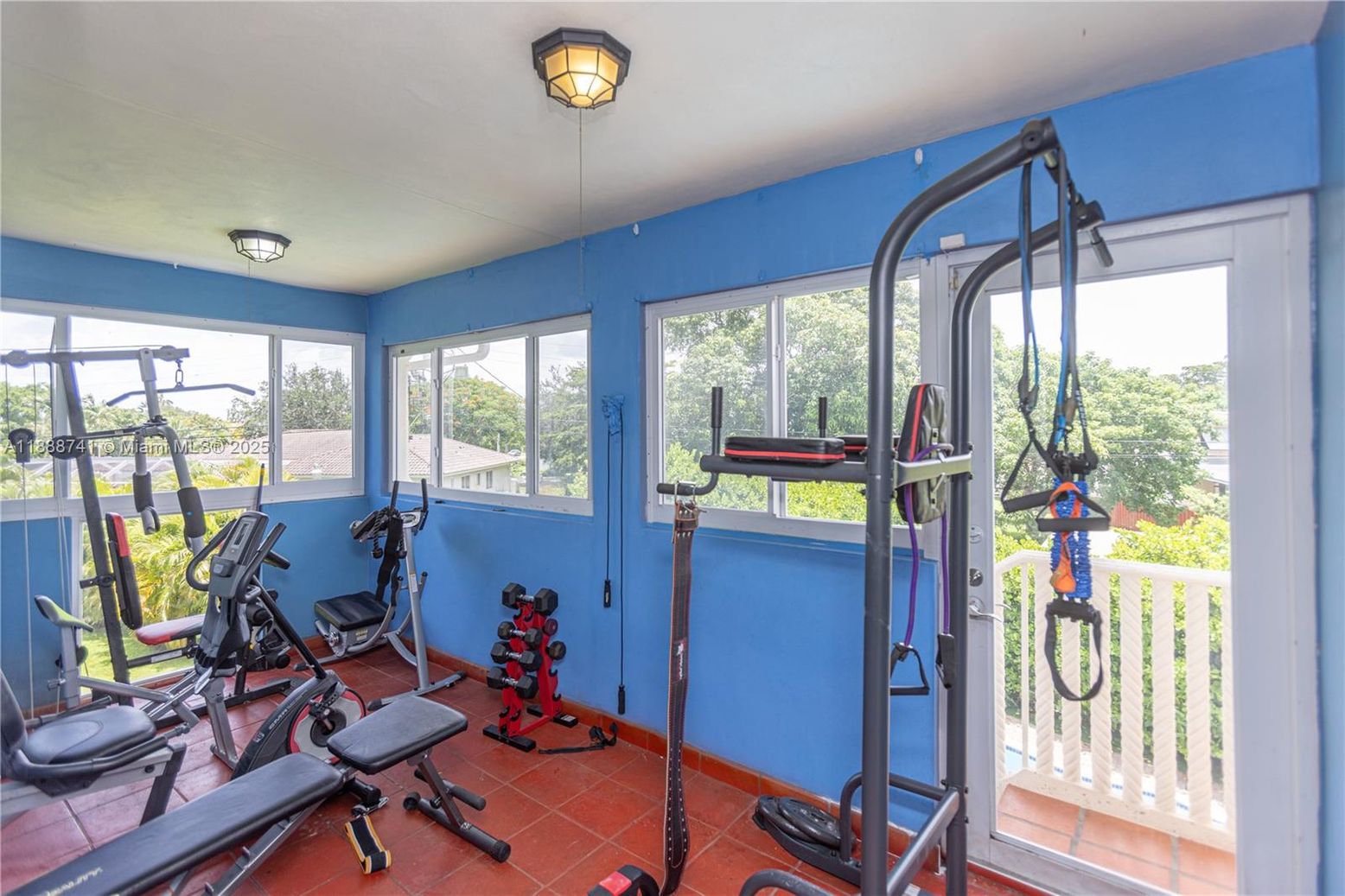 Fitness Equipment, Interior, Sun Room