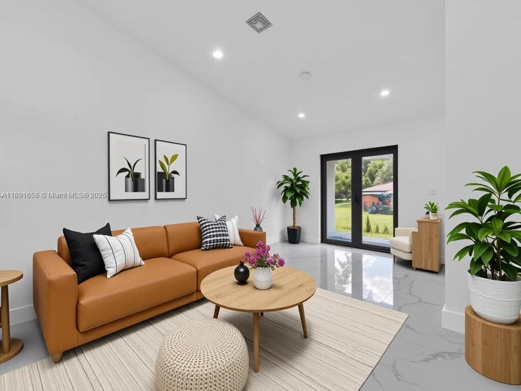 Interior, Living room, Marble, Recessed Lighting