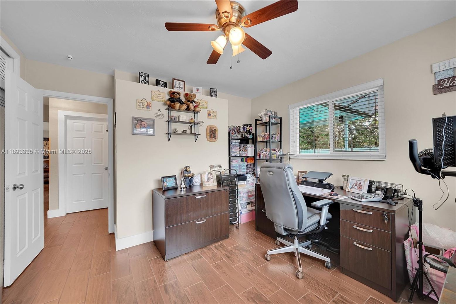 Home Office, Interior, Wood Texture Flooring