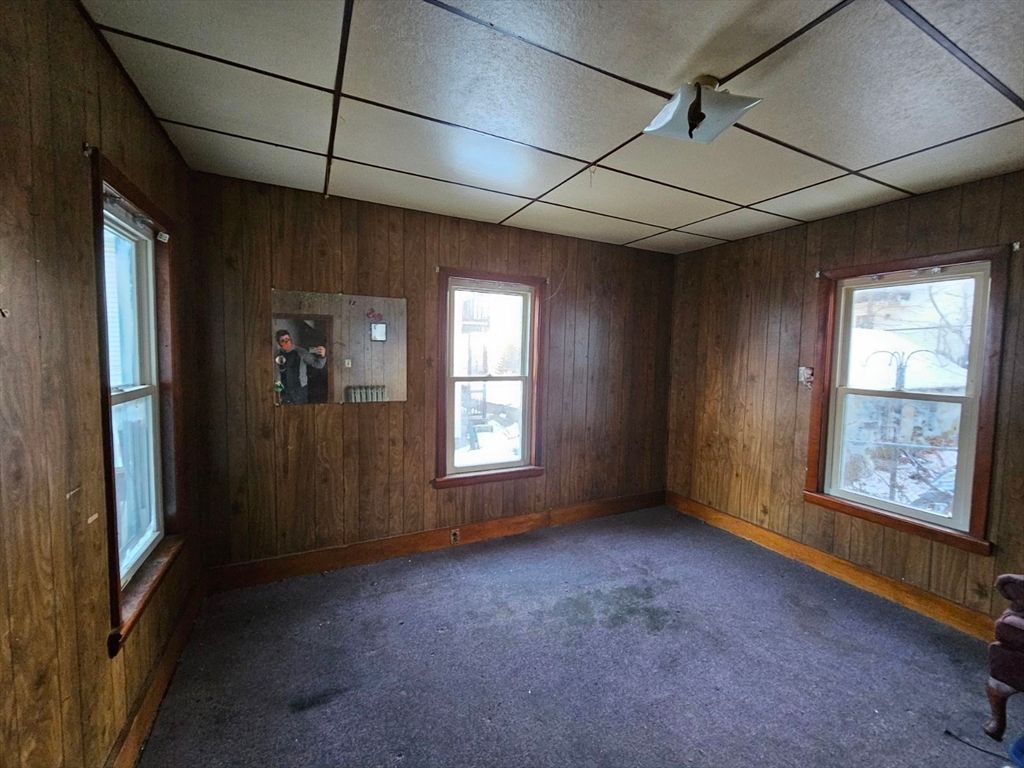 Empty room, Interior, Wooden Walls
