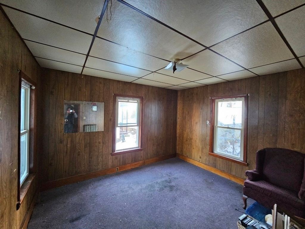 Empty room, Interior, Wooden Walls
