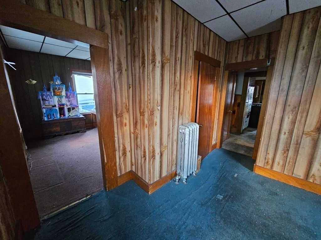 Empty room, Interior, Wooden Walls