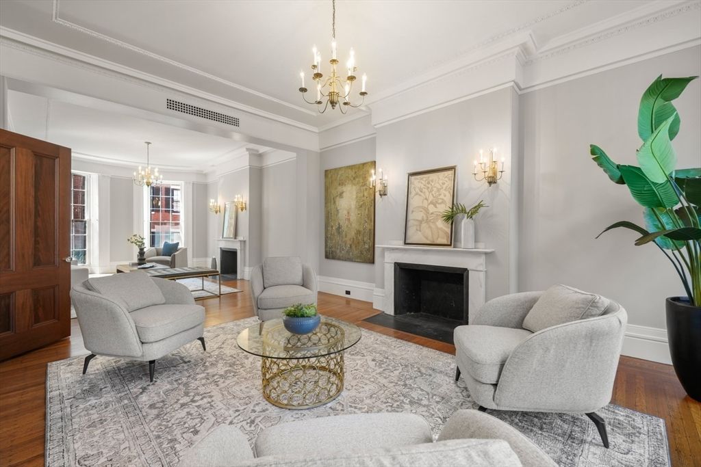 Chandelier, Fireplace, Interior, Living room, Wood Texture Flooring