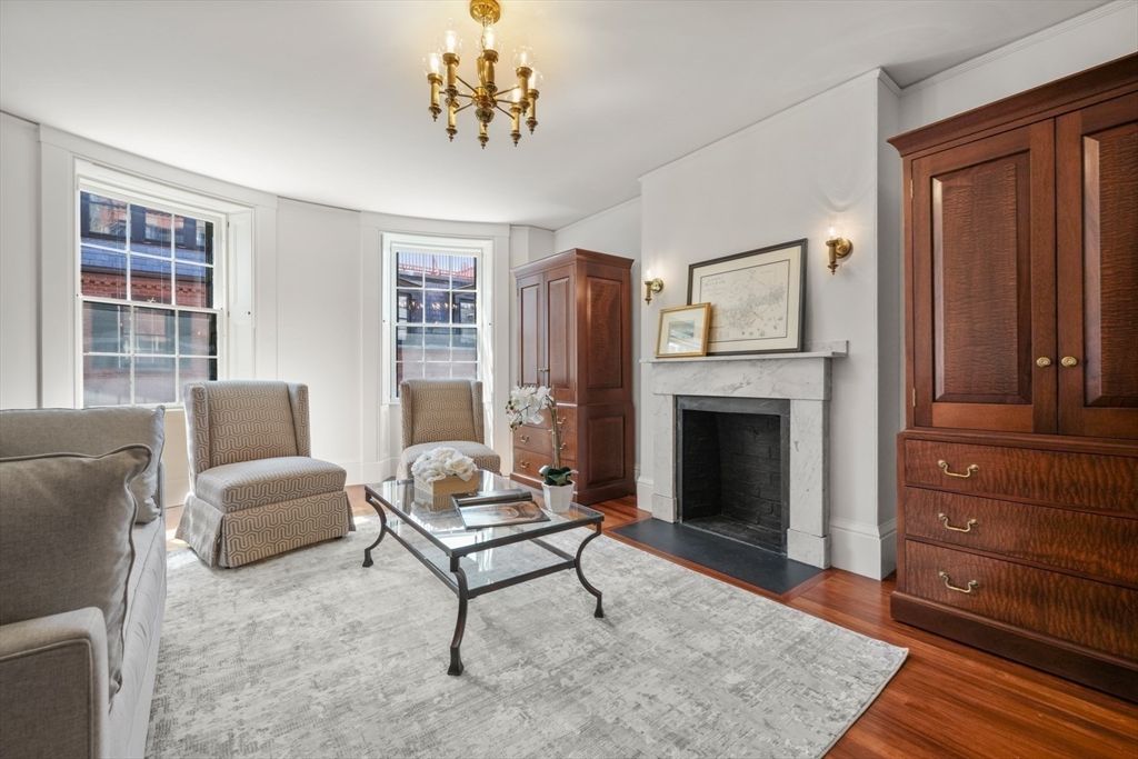 Chandelier, Fireplace, Interior, Living room, Wood Texture Flooring