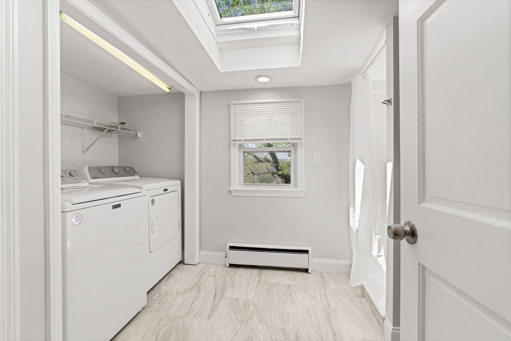Interior, Marble, Recessed Lighting, Utility Closets, Washer