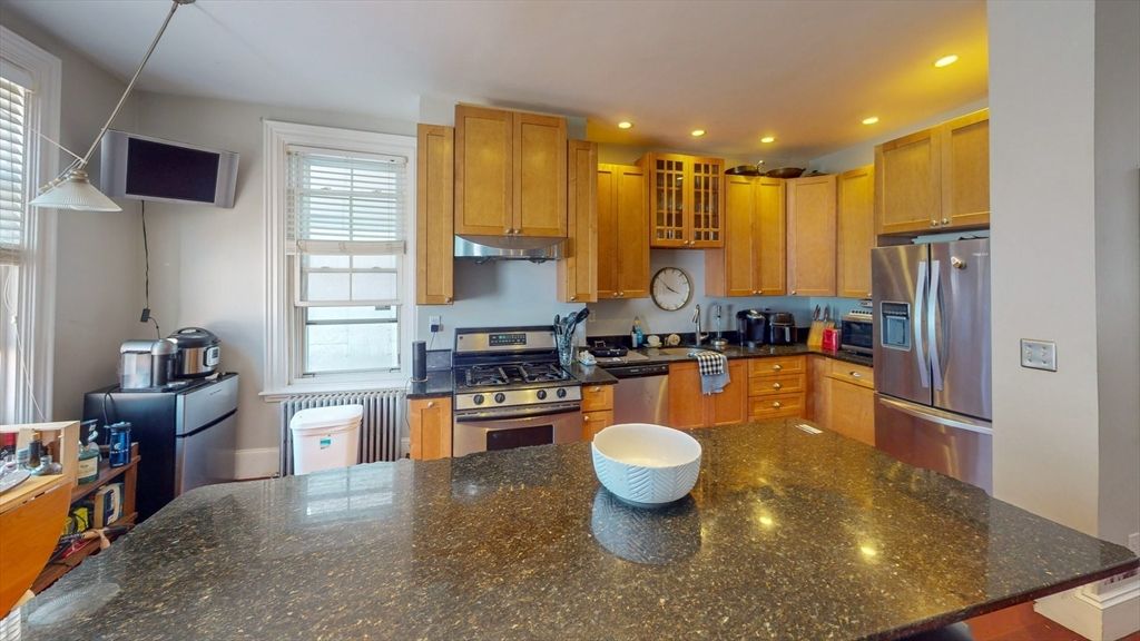 Interior, Kitchen, Recessed Lighting, Stainless Steel Appliances