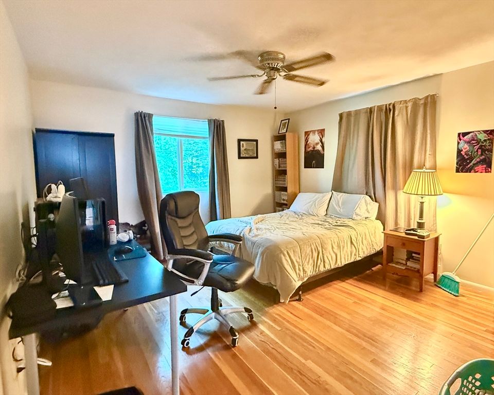 Bedroom, Home Office, Interior, Wood Texture Flooring
