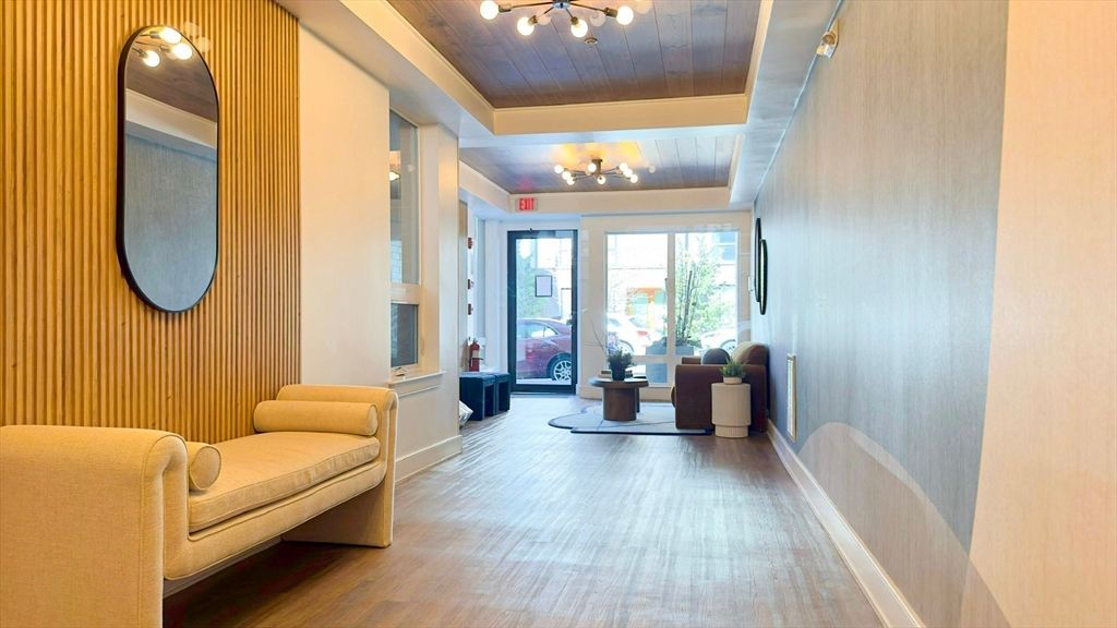 Chandelier, Interior, Living room, Wooden Ceilings, Wood Texture Flooring