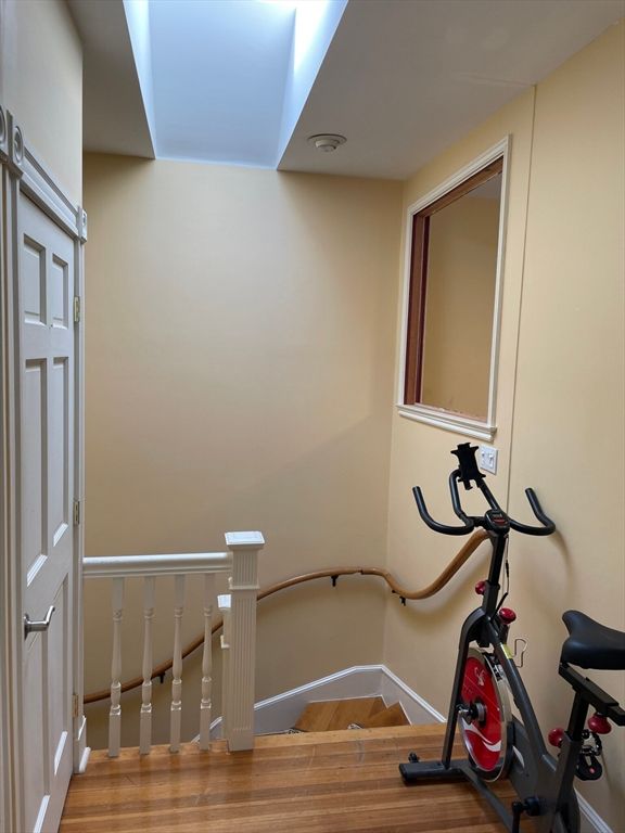 Fitness Equipment, Interior, Wood Texture Flooring