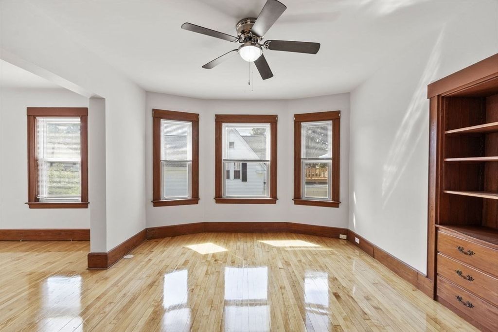 Empty room, Interior, Wood Texture Flooring