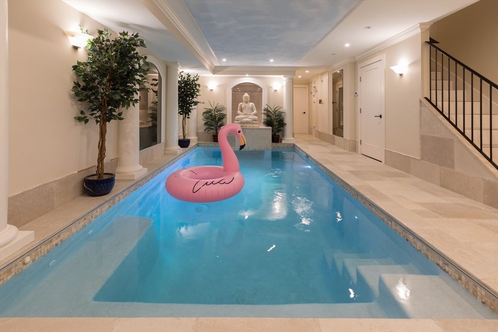 Interior, Pool, Recessed Lighting