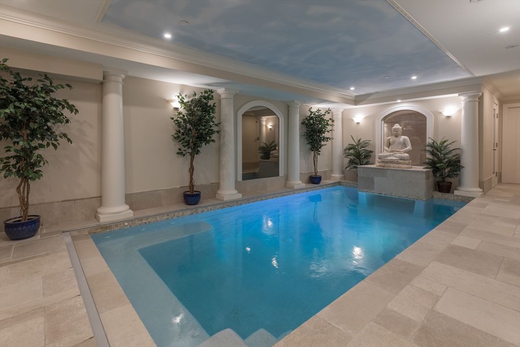 Interior, Pool, Recessed Lighting