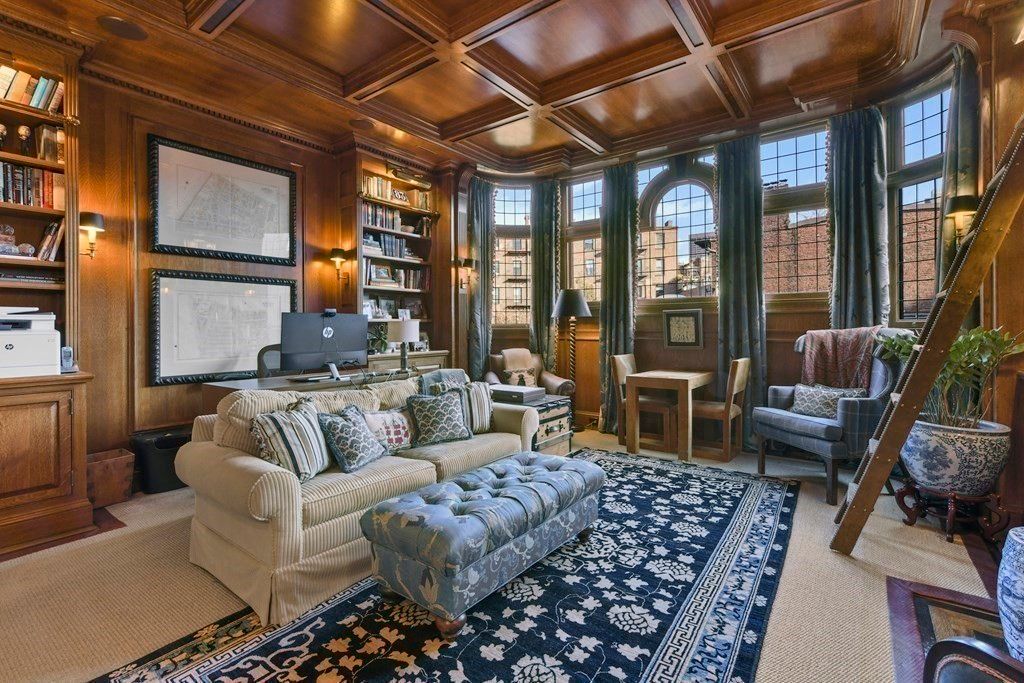 Home Office, Interior, Wooden Beams, Wooden Ceilings, Wooden Walls